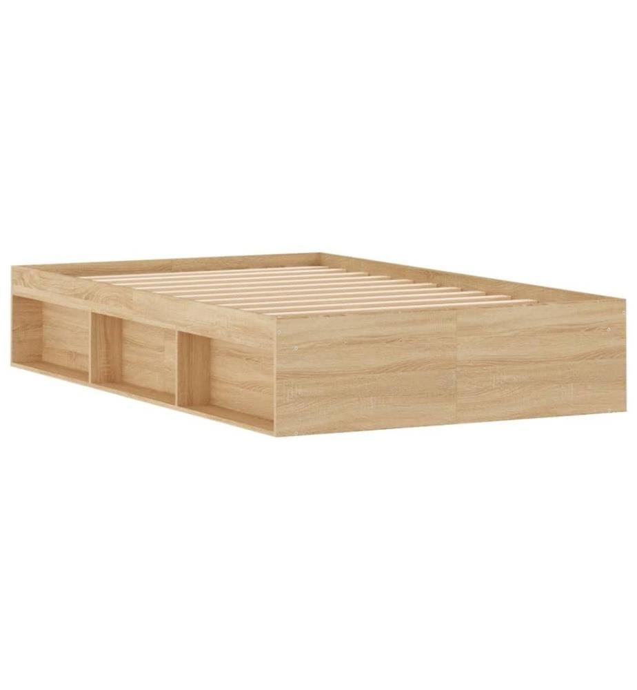 Bettgestell Sonoma Eiche 120x190 cm