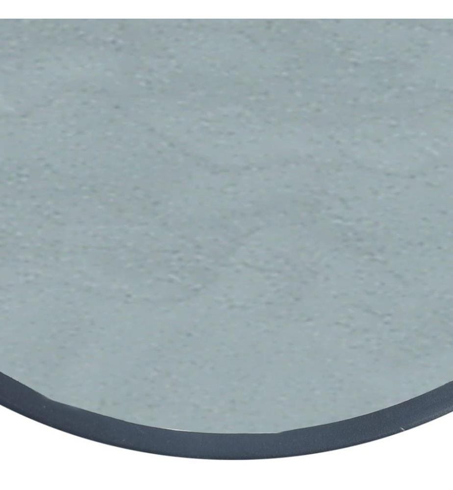 Ensemble de bistro 3 pcs Noir Acier