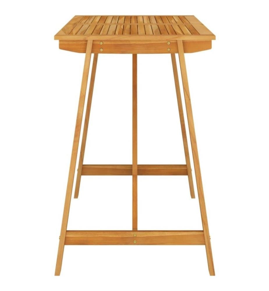 7-tlg. Gartenbar-Set Braun