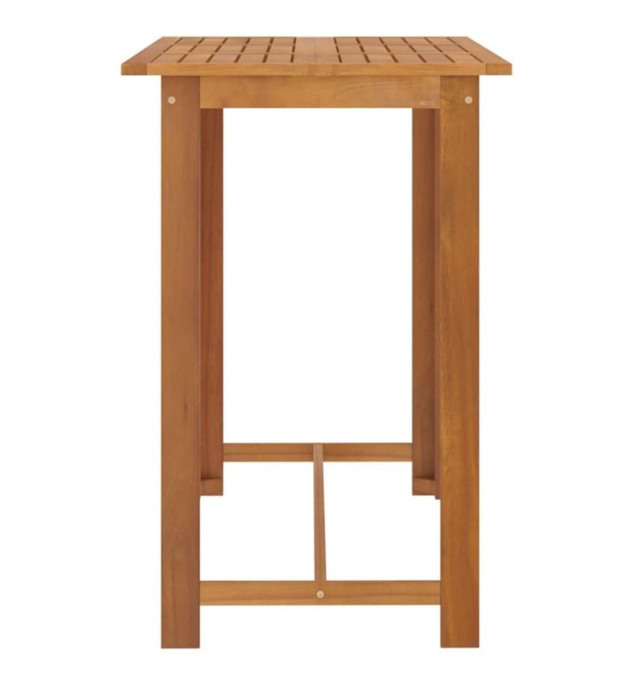 Ensemble de bar de jardin avec coussins 9 pcs Marron