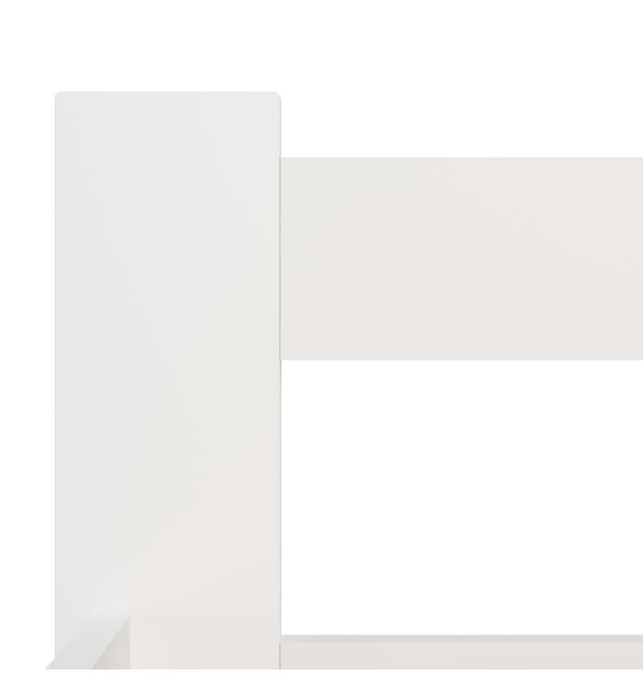 Massivholzbett Weiss Kiefer 100x200 cm