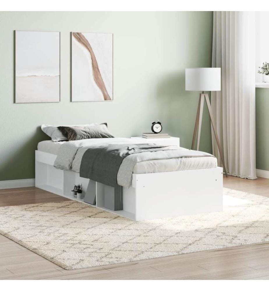 Bettgestell Weiss 75x190 cm