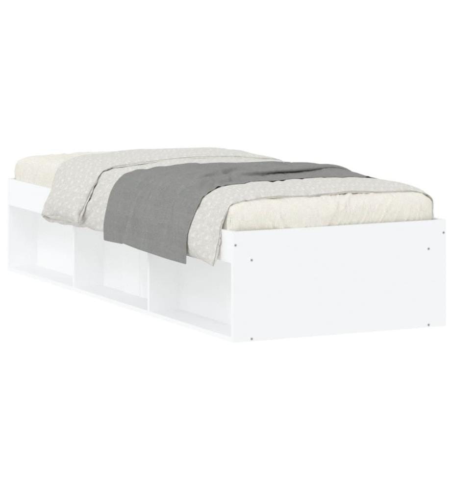 Bettgestell Weiss 75x190 cm