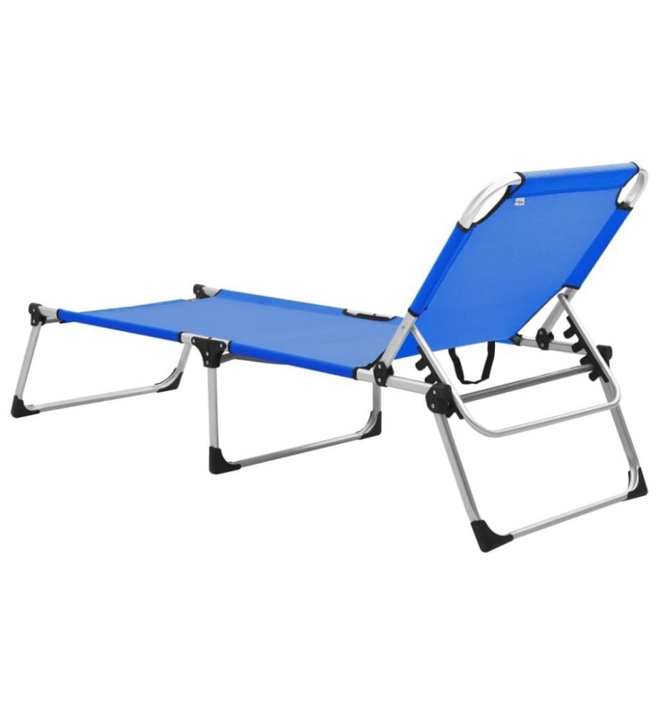 Chaise longue pliable extra haute pour seniors B… DeinDeal