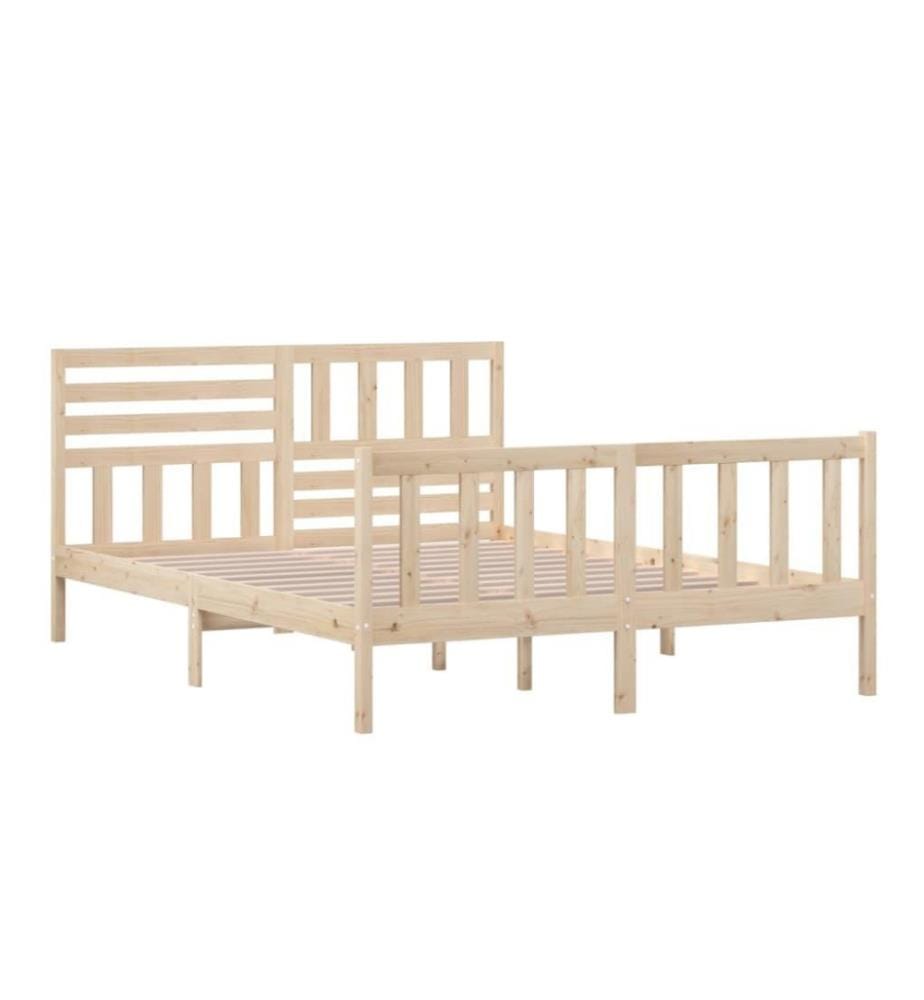 Massivholzbett 150x200 cm 5FT King Size