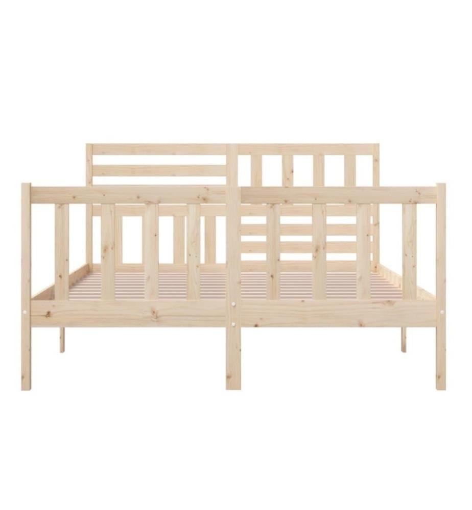 Massivholzbett 150x200 cm 5FT King Size