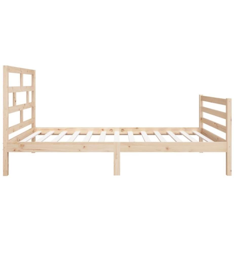Massivholzbett 90x190 cm 3FT Single
