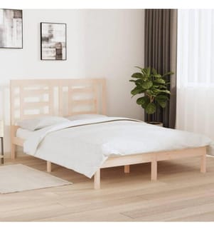 Massivholzbett Kiefer 150x200 cm 5FT King Size