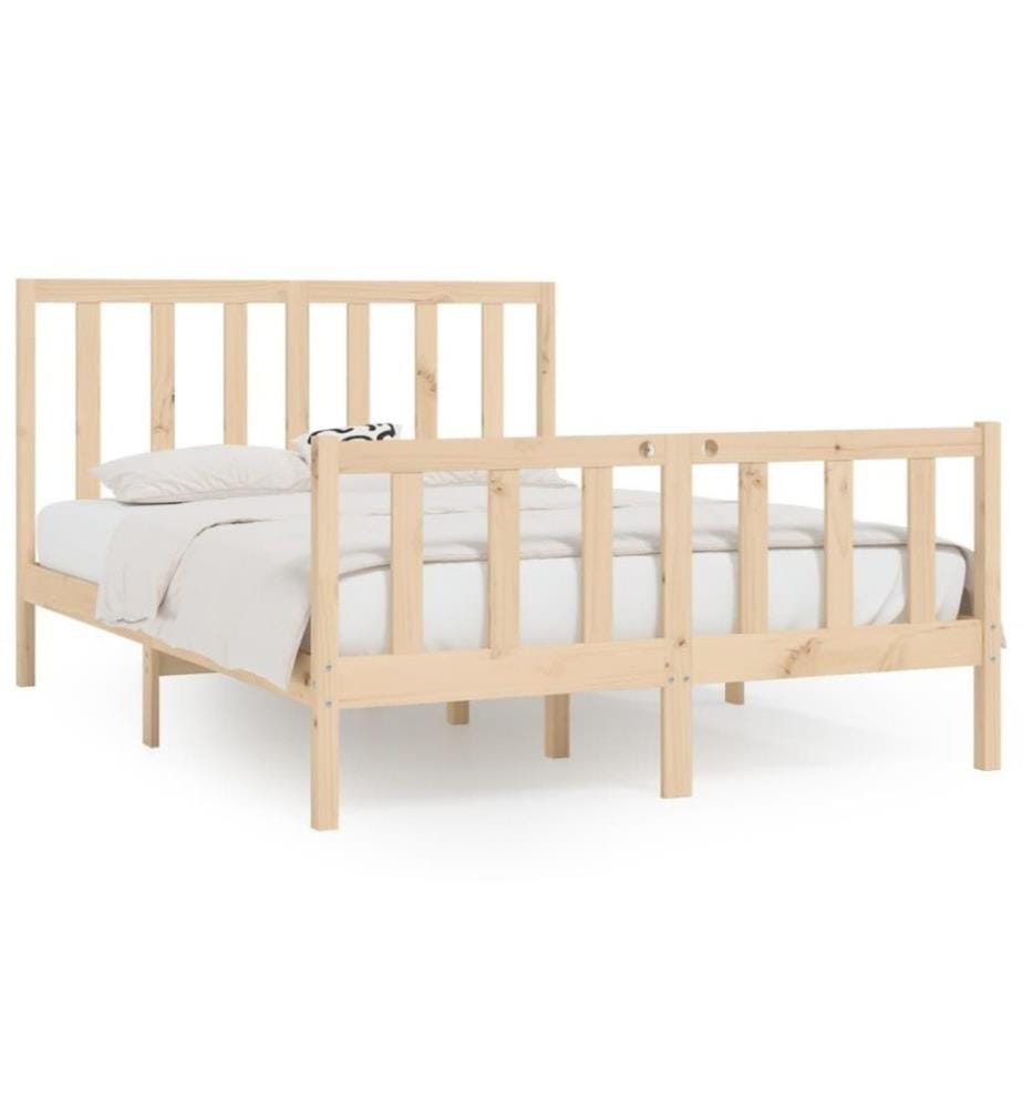 Massivholzbett 150x200 cm 5FT King Size