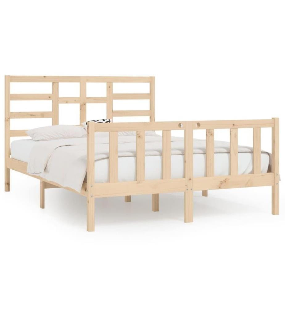 Massivholzbett 150x200 cm 5FT King Size