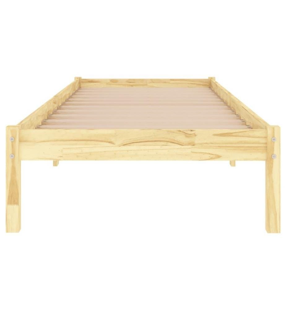 Massivholzbett 90x190 cm 3FT Single