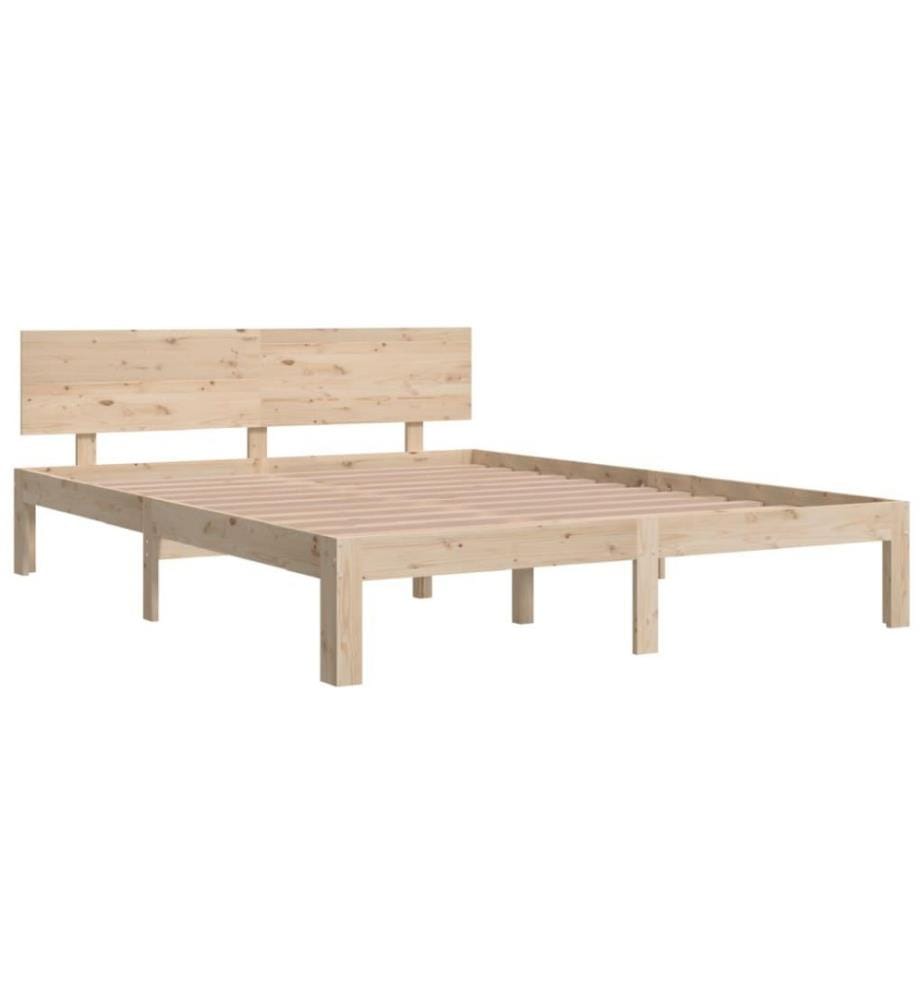 Massivholzbett 150x200 cm 5FT King Size