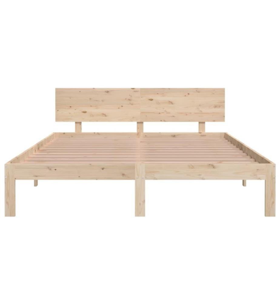 Massivholzbett 150x200 cm 5FT King Size