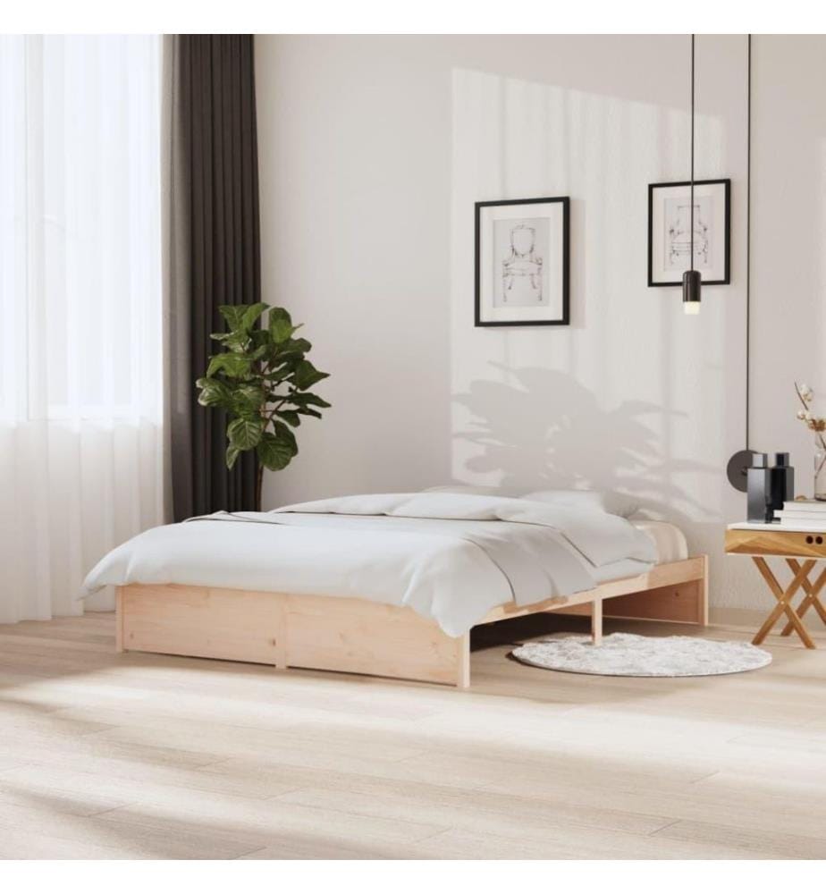 Massivholzbett 150x200 cm 5FT King Size