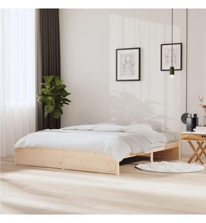 Massivholzbett 180x200 cm 6FT Super King