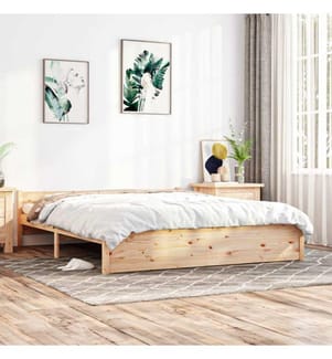 Massivholzbett 180x200 cm 6FT Super King