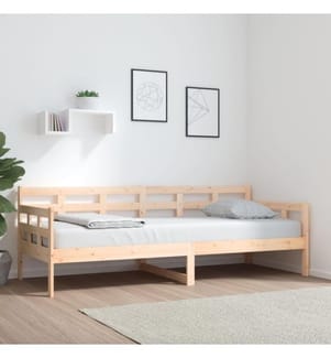 Lit de jour Bois massif de pin 80x200 cm