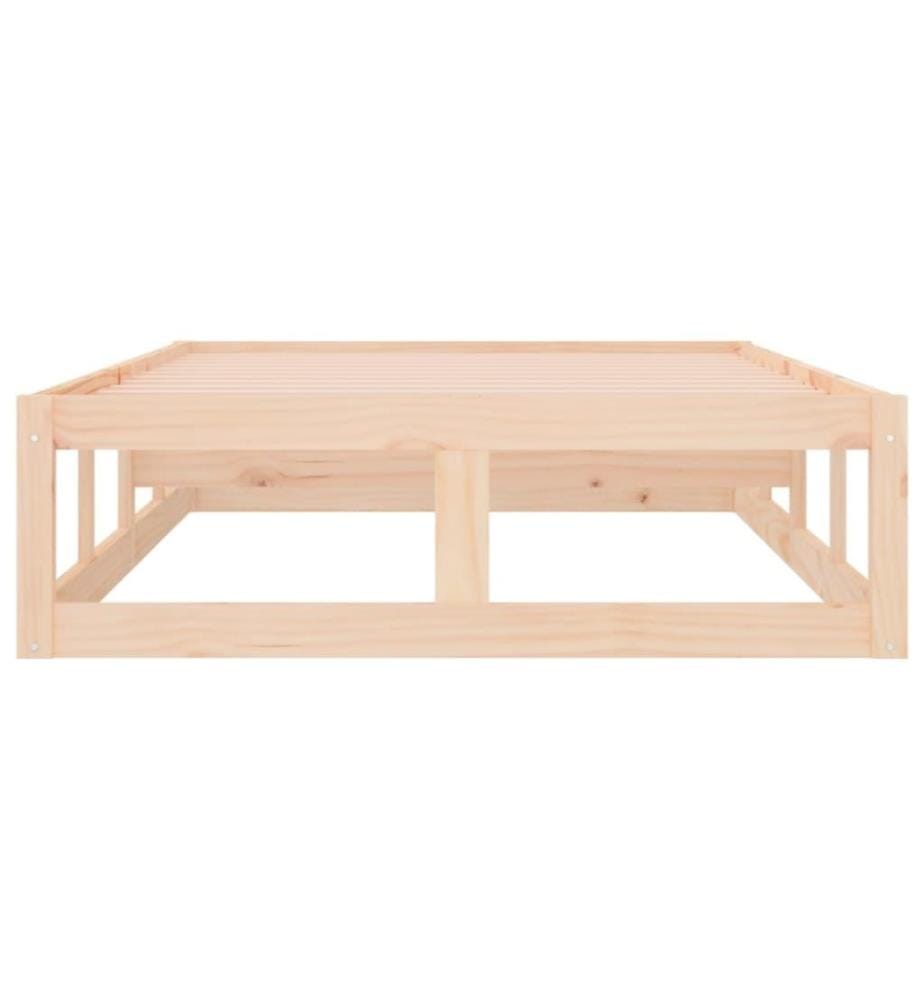 Cadre de lit 100x200 cm Bois massif