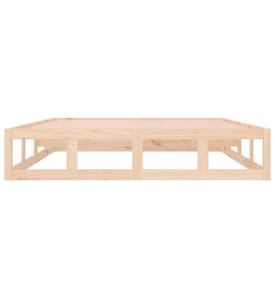 Cadre de lit 200x200 cm Bois massif