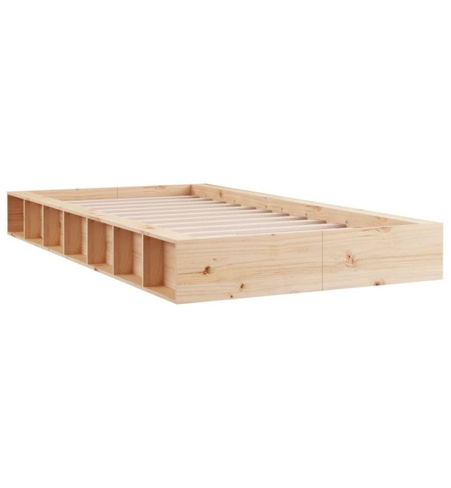 Cadre de lit 100x200 cm Bois massif