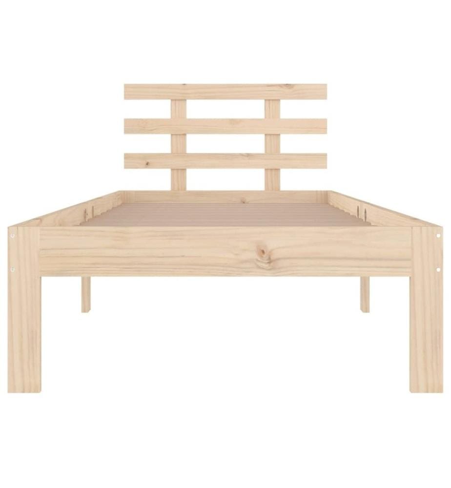 Massivholzbett 75x190 cm