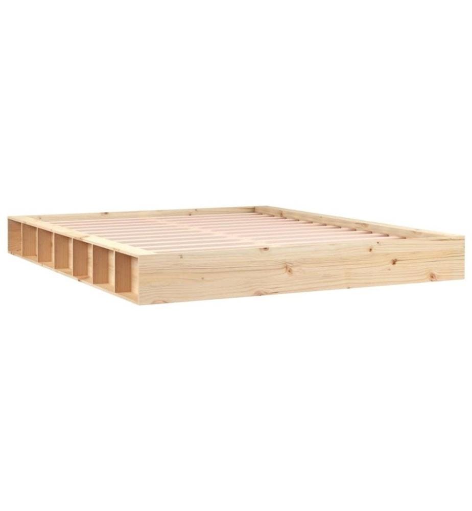 Cadre de lit 160x200 cm Bois massif