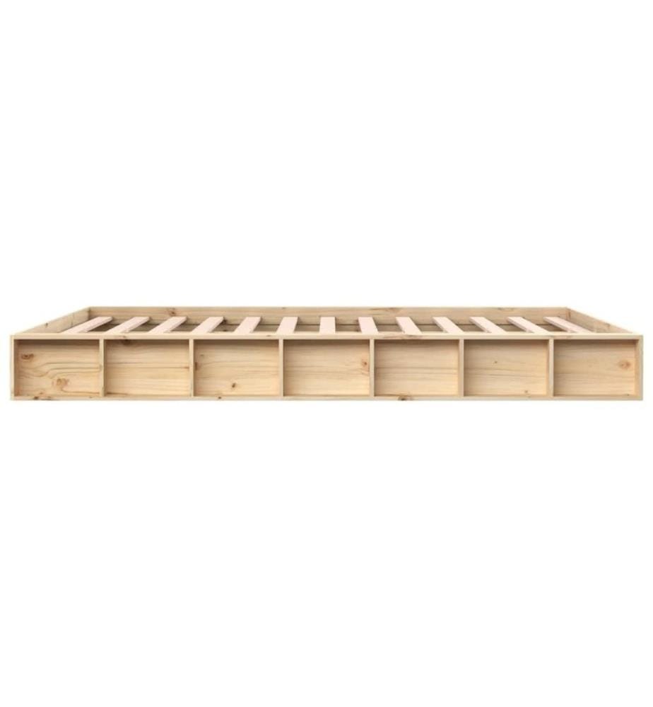 Cadre de lit 160x200 cm Bois massif