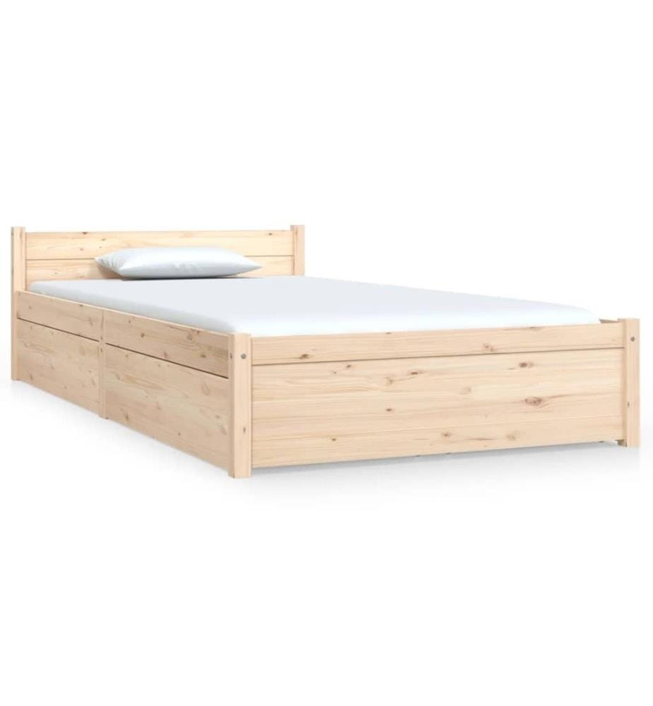 Bett mit Schubladen 100x200 cm