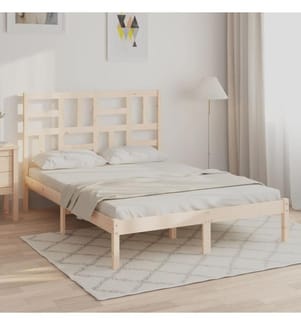 Cadre de lit Bois massif 160x200 cm