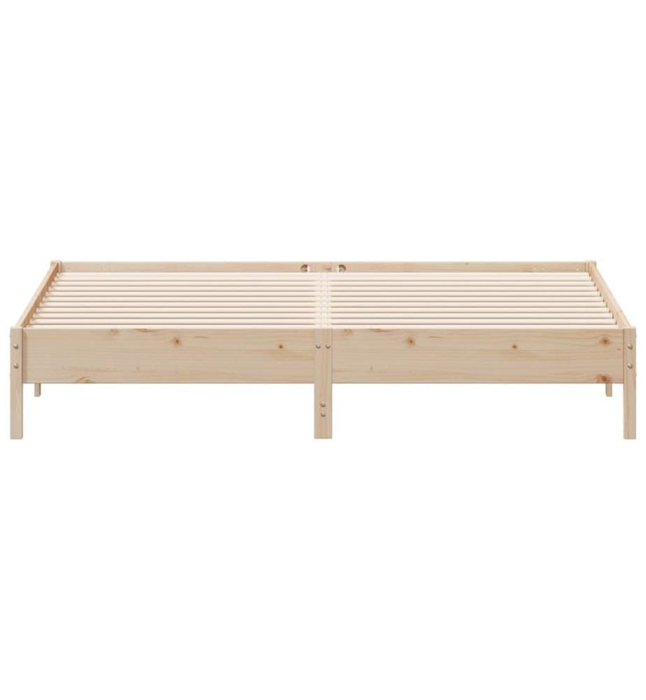 Cadre de lit 180x200 cm bois de pin massif
