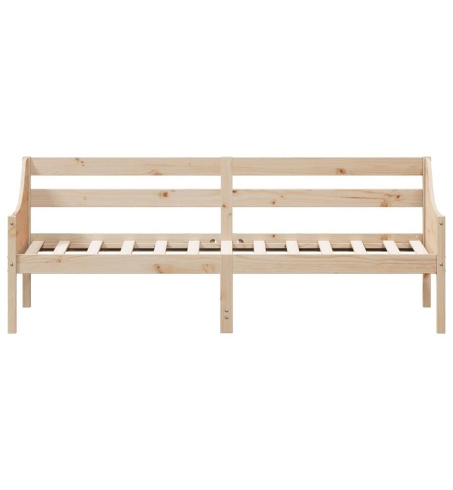 Lit de jour 100x200 cm bois de pin massif