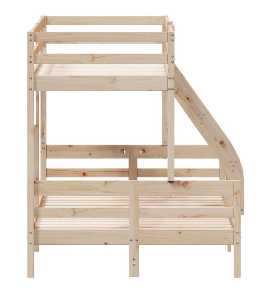 Lit superposé 80x200/120x200 cm bois de pin massif