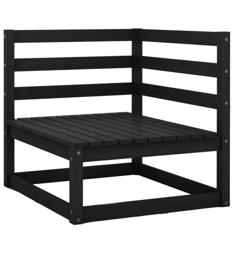 8-tlg. Garten-Lounge-Set mit Kissen Kiefer Massivholz