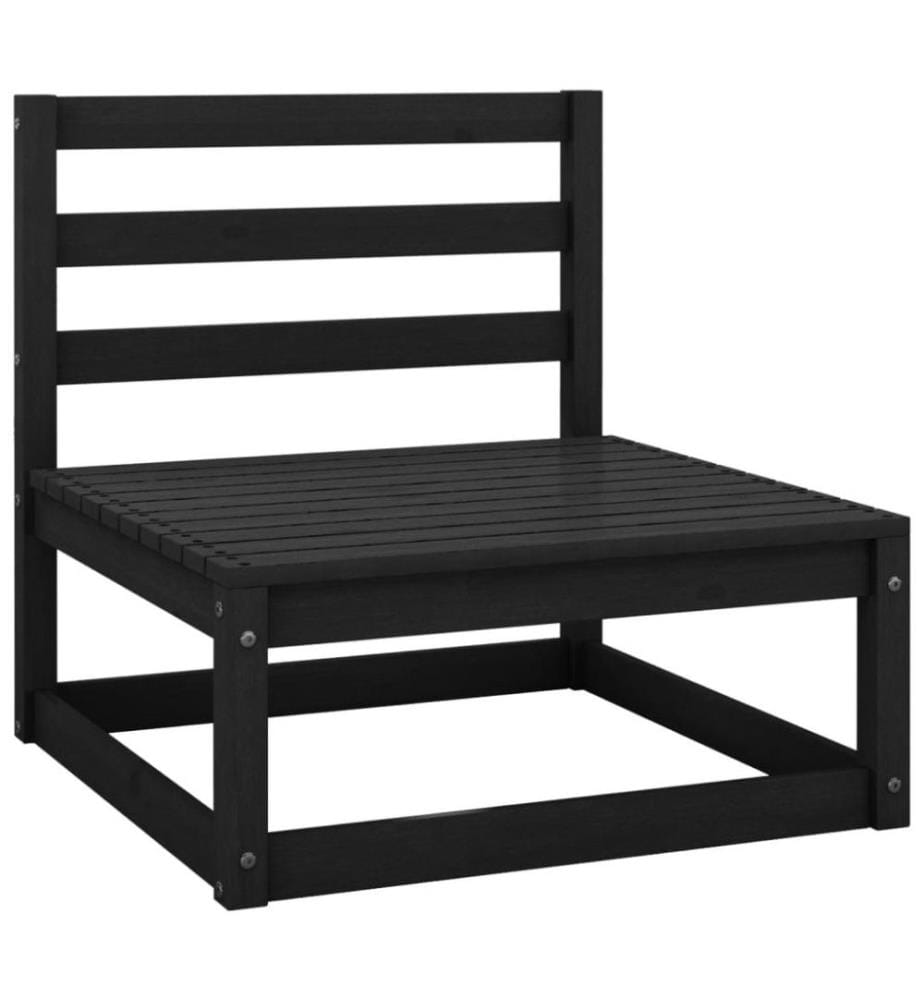 9-tlg. Garten-Lounge-Set Massivholz Kiefer