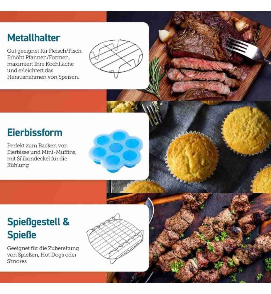 Cosori COSORI Air Fryer Accessories Set, Fit All… DeinDeal