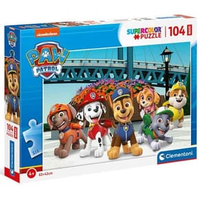 CLEMENTONI -  Puzzle Maxi Paw Patrol 104 tlg, 68 x48cm