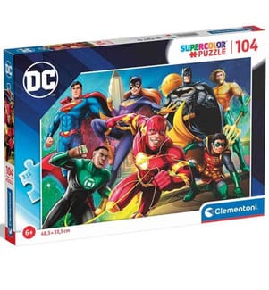 CLEMENTONI -  Puzzle DC Comics 104 tlg., 48.5 x 33.5