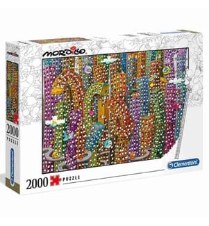 CLEMENTONI -  Puzzle Mordillo Jungle 2000 Teile, 97.5 x 67cm