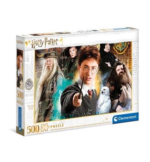 CLEMENTONI -  Puzzle Harry Potter 2, 500 teilig, 49 x 36cm