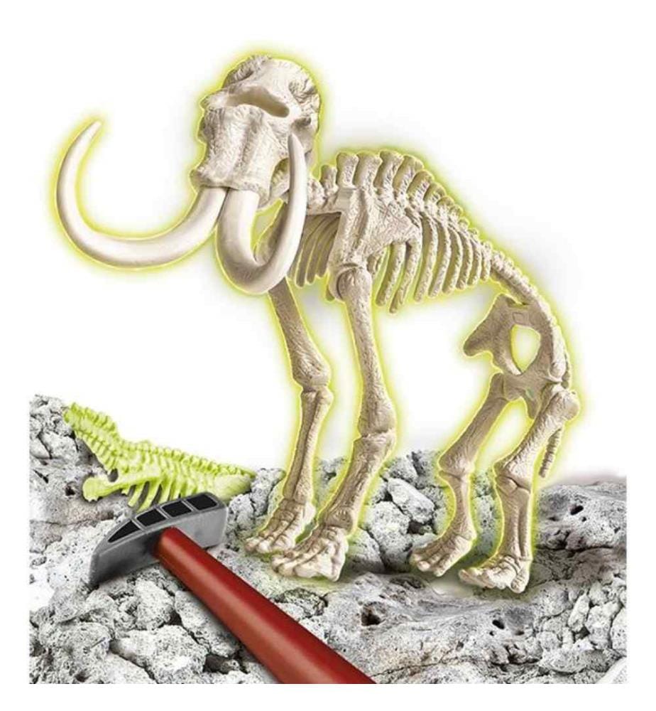CLEMENTONI -  Archeo Mammouth Fluorescence, francais