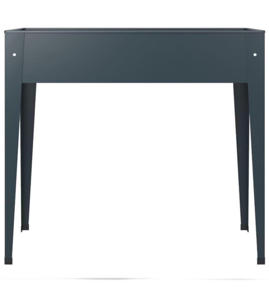 Jardinière Gris 100,5x40,5x90 cm Acier galvanisé… | DeinDeal