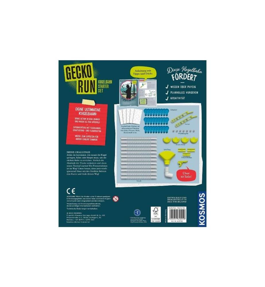 KOSMOS - Gecko Run Kugelbahn Starter-Set -DE-