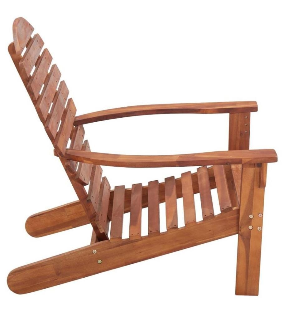 Chaise Adirondack Bois d'acacia massif