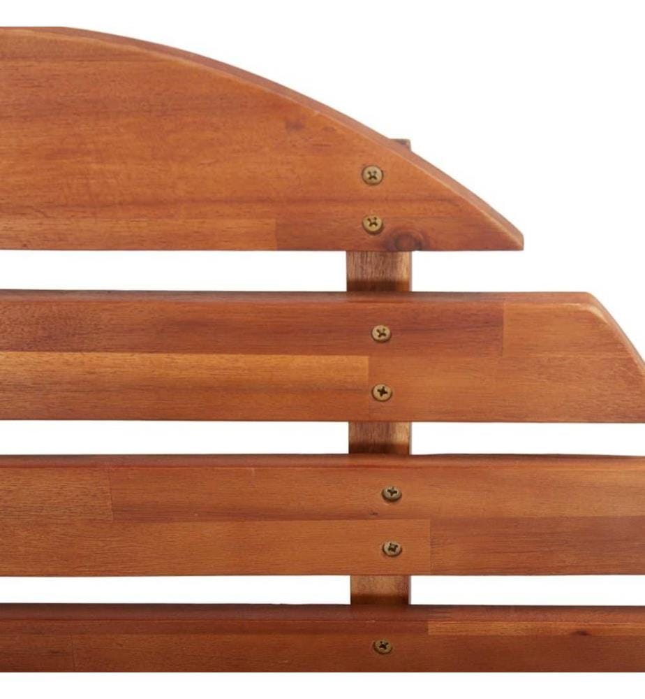 Chaise Adirondack Bois d'acacia massif