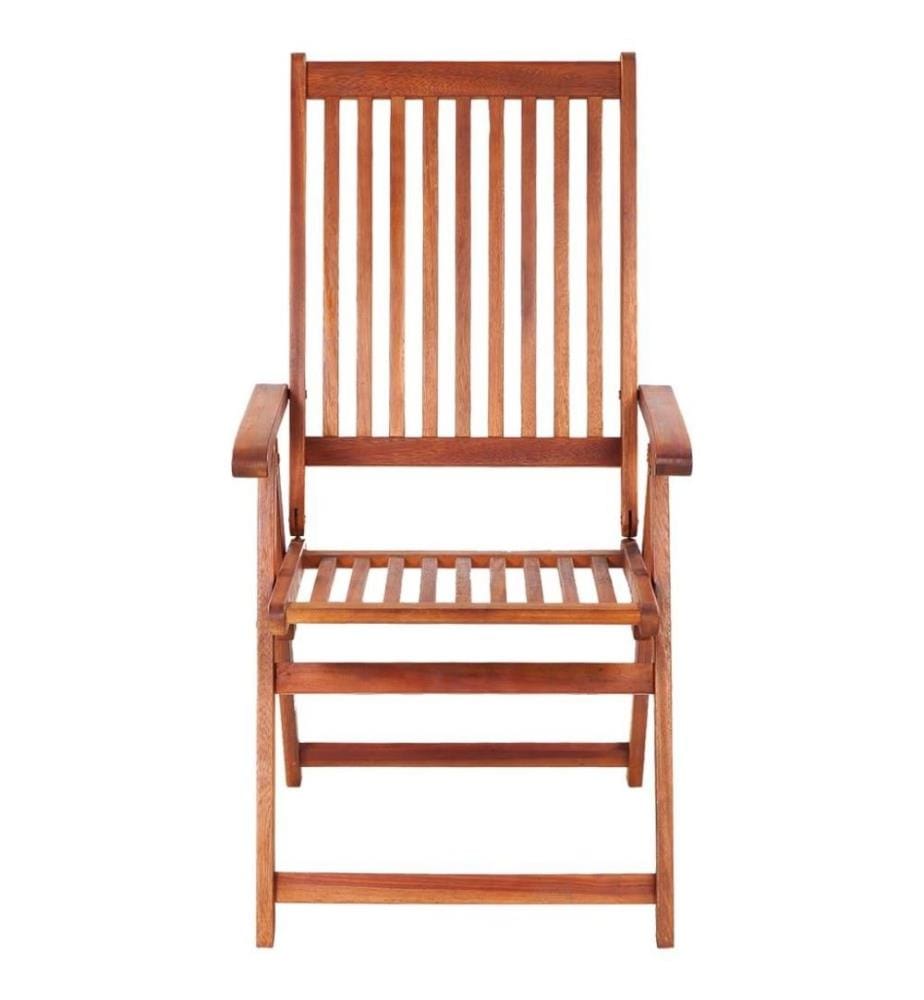 Chaises pliables de jardin 4 pcs Bois d'acacia solide