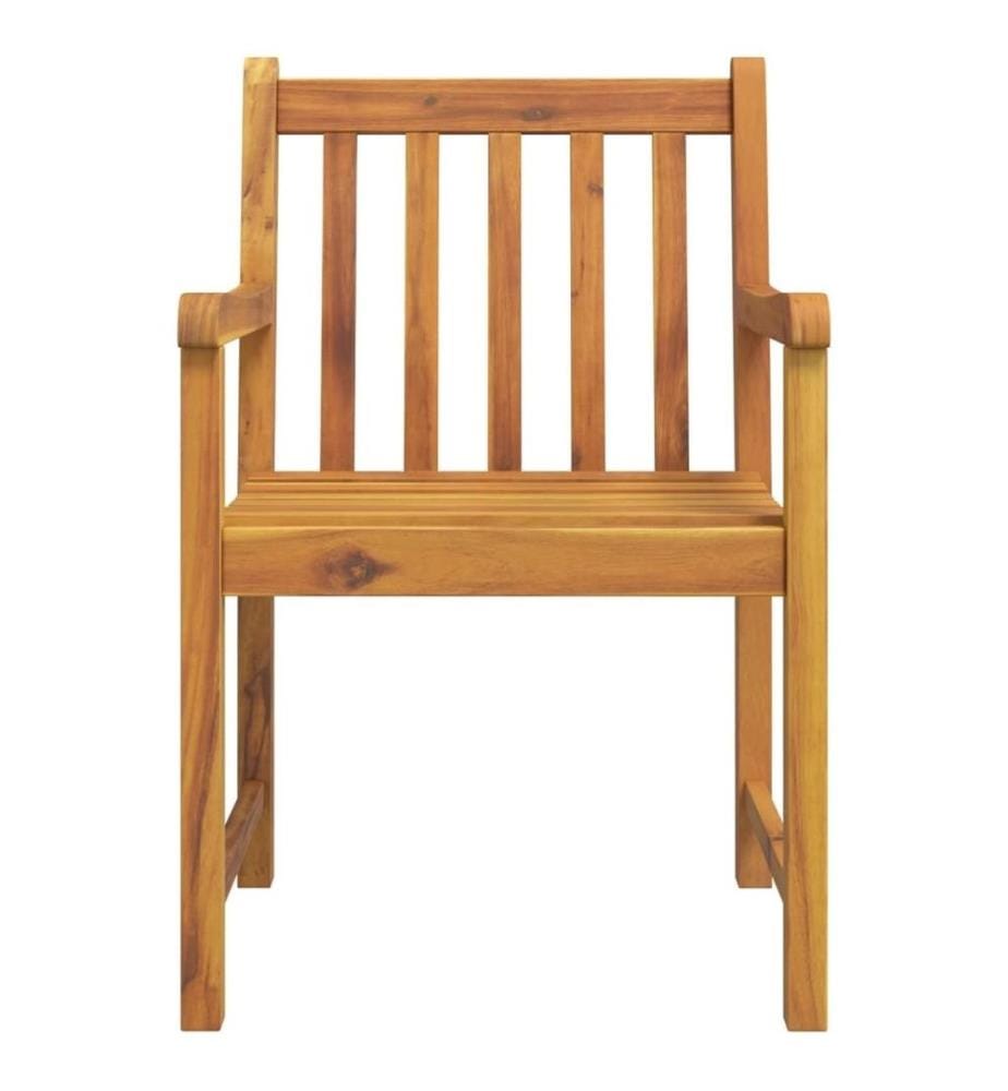 Gartenstühle 8 Stk. 56x55,5x90 cm Massivholz Akazie