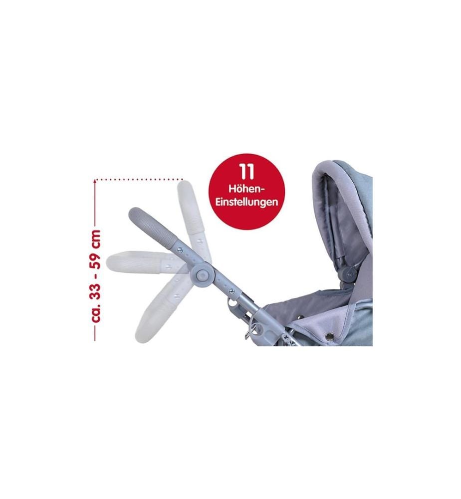 Knorrtoys Puppenbuggy Liba Princess Blue | DeinDeal