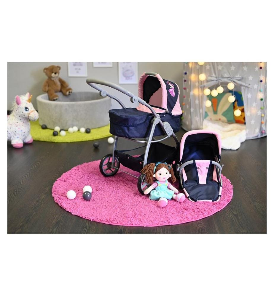 Knorrtoys Puppenbuggy Coco Princess Blue | DeinDeal