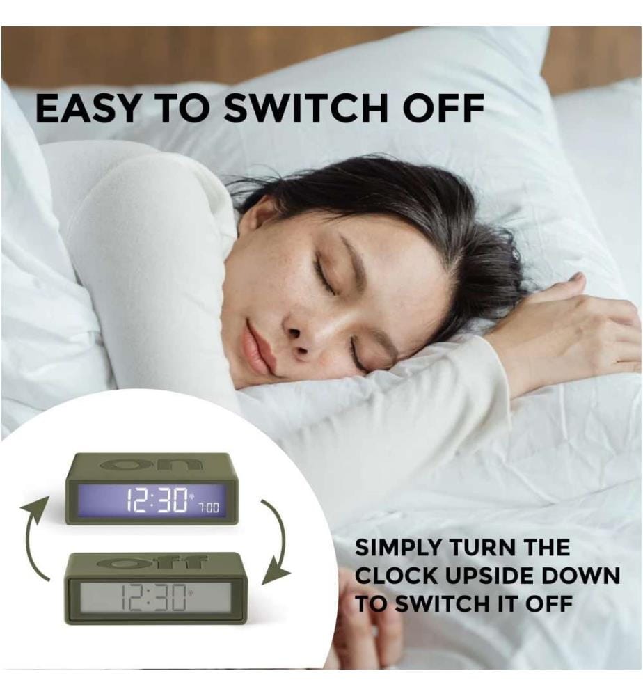 LEXON Lexon Flip & Wake Morning Alarm Clock, Rev… DeinDeal