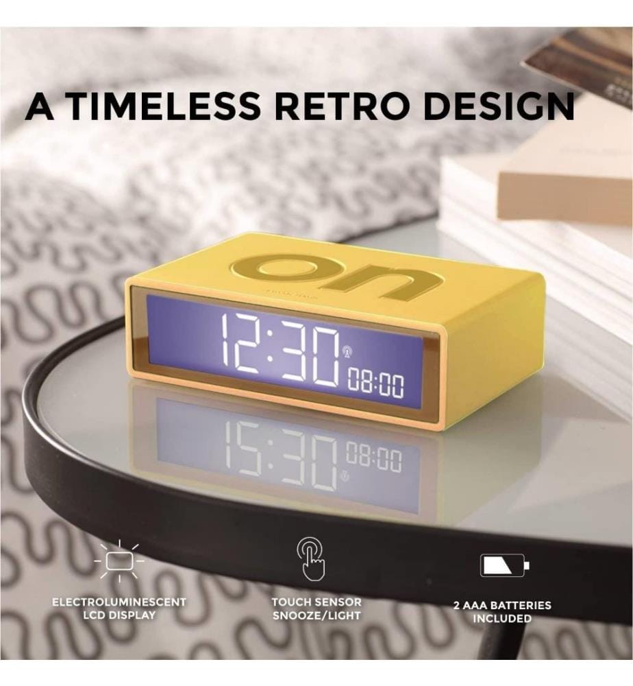 LEXON Lexon Flip & Wake Morning Alarm Clock, Rev… DeinDeal